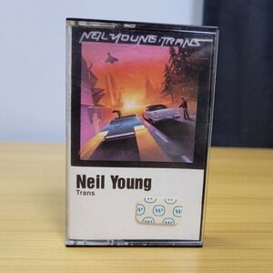Trans by Neil Young Cassette Tape Geffen 1982